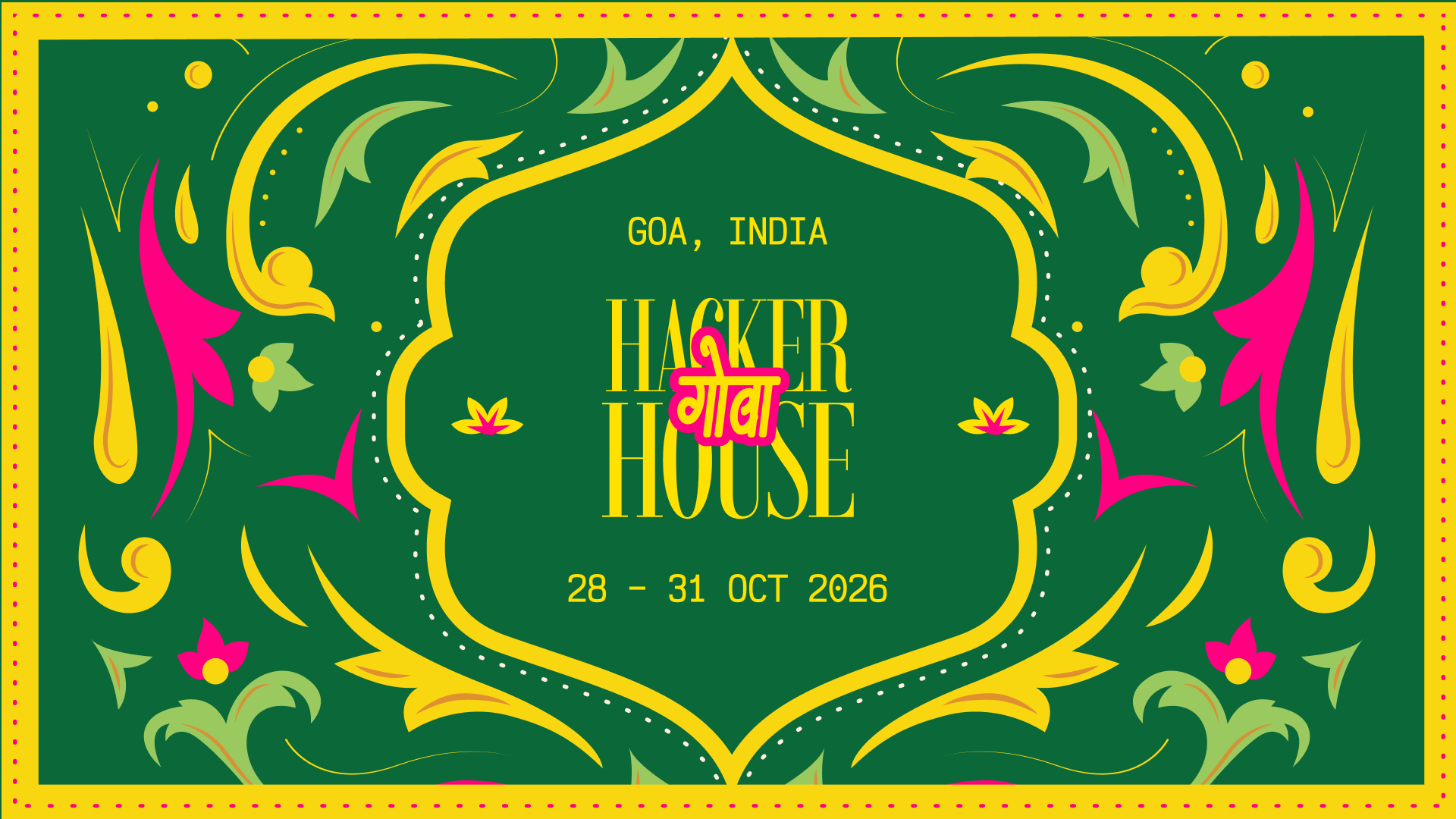 HACKER HOUSE GOA 2026