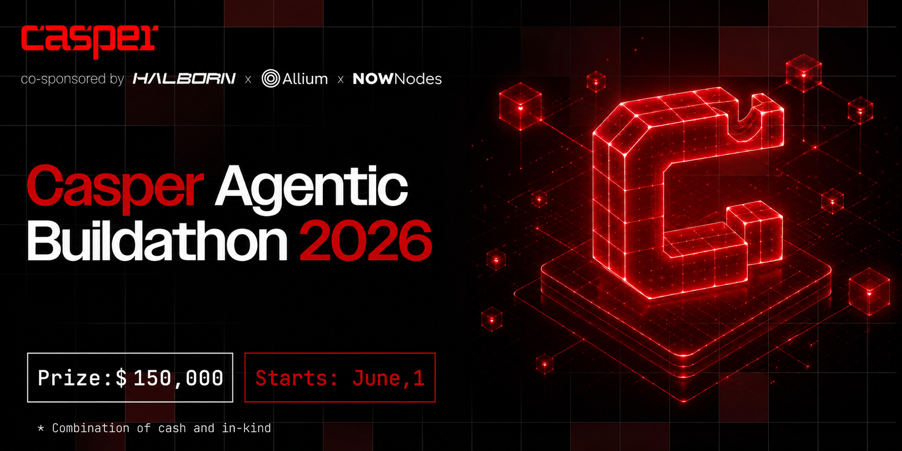 Casper Agentic Buildathon 2026 - Qualification Round