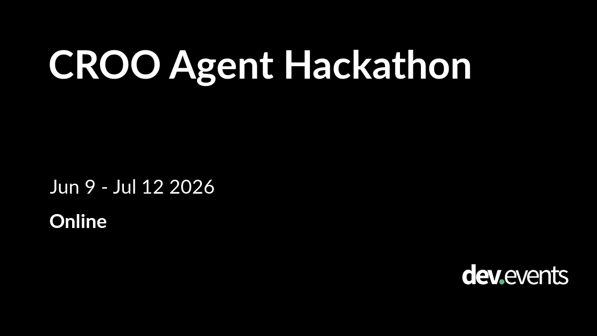 CROO Agent Hackathon