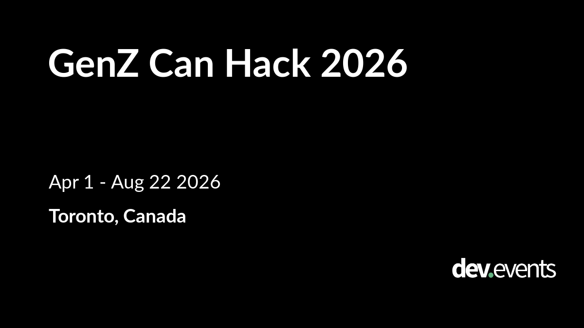 GenZ Can Hack 2026